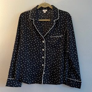 J. Crew satin blouse